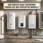 Moderner Warmwasserboiler