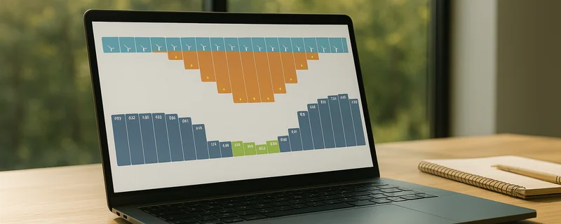 Dynamische Stromtarife und Börsenpreise - Visualisierung der stündlichen Preisschwankungen